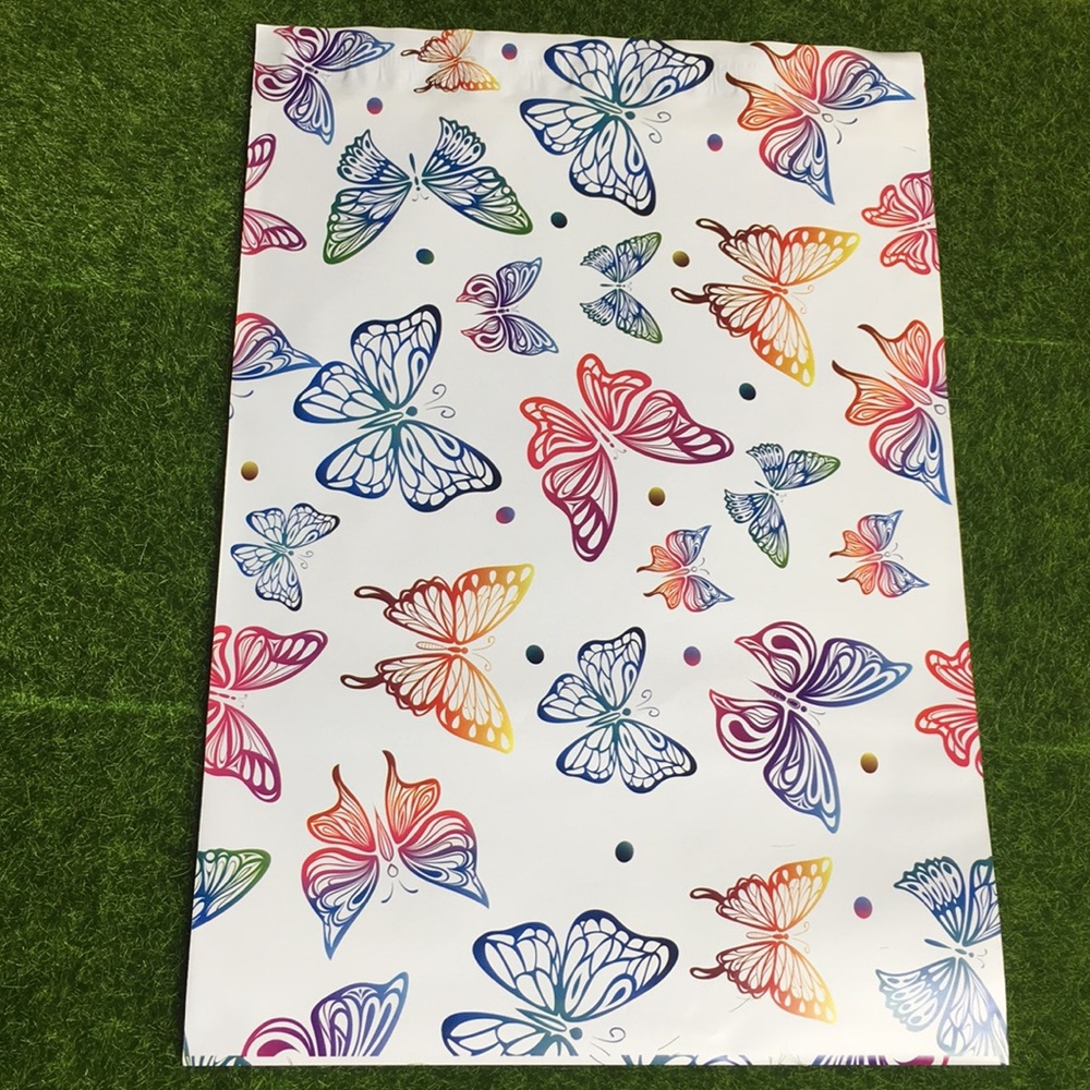 20 Butterfly ( 10” X 13”)  Poly Mailers - Picture 4 of 7